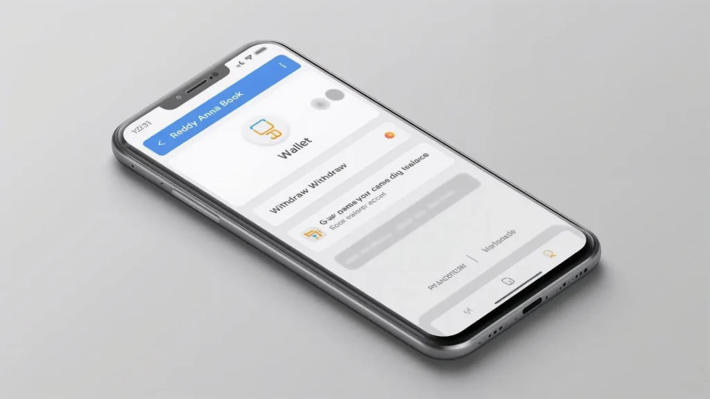 Step two Link Your UPI Correctly for Reddy Anna Book Withdrawals