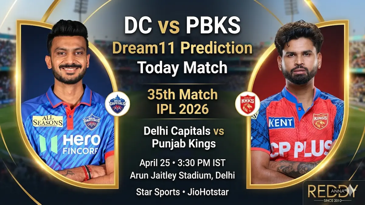 DC vs PBKS Dream11 Prediction