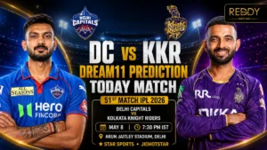 DC vs KKR Dream11 Prediction Today Match 51st IPL 2026