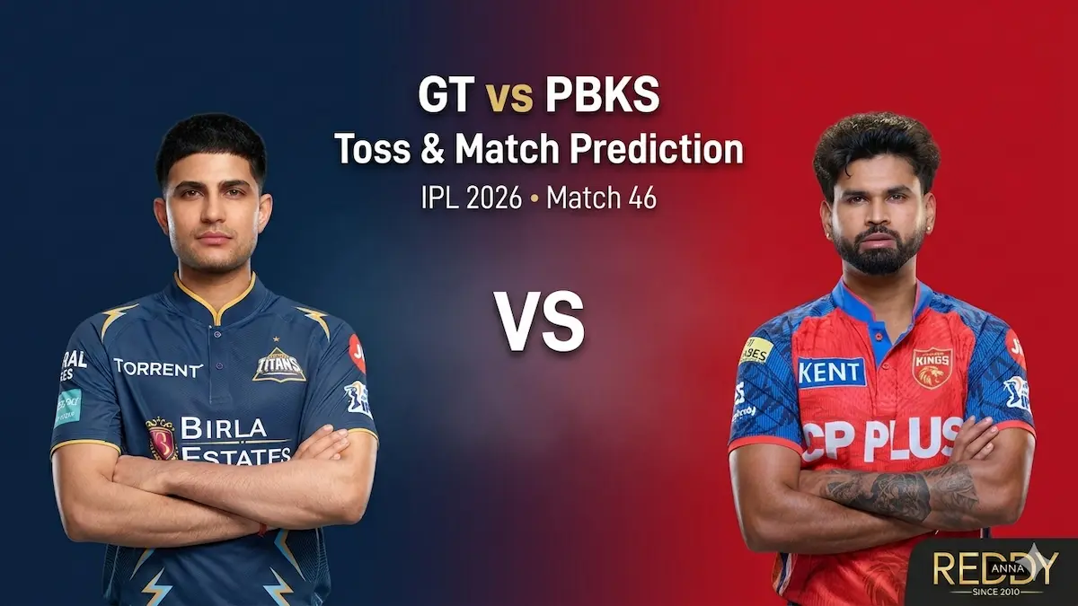 GT vs PBKS Toss & Match Prediction 46th Match IPL 2026